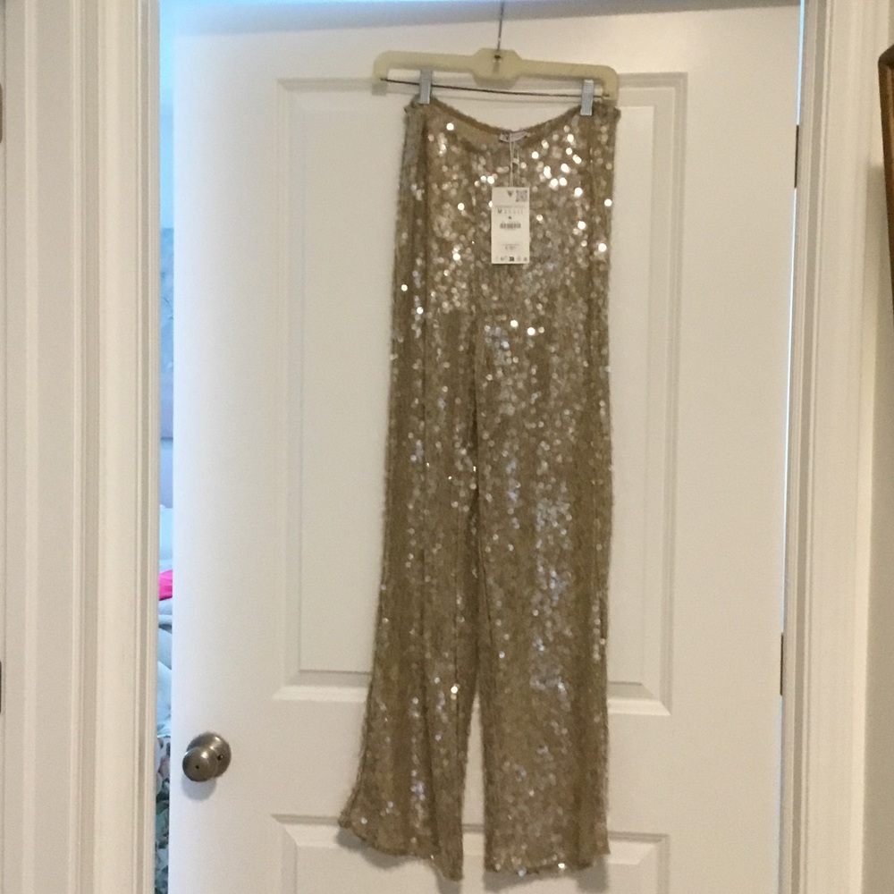 Very Vogue see tru sequin pants